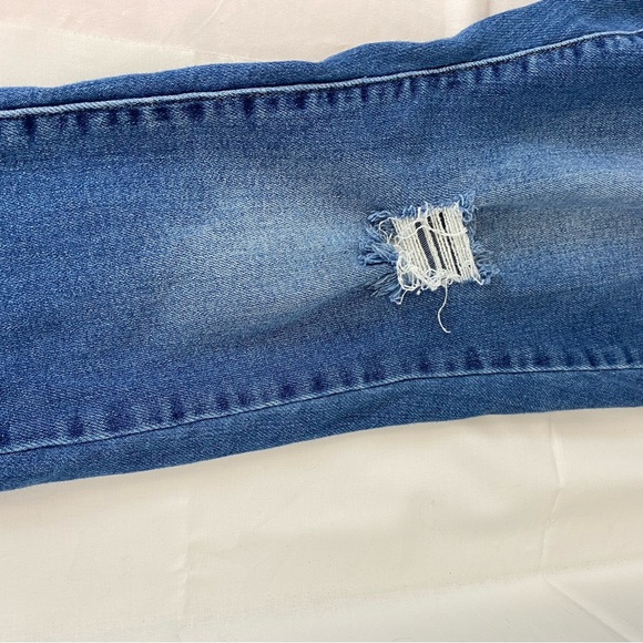 Wax Jean “Butt, I Love You” Distressed Skinny Jeans Size 20 - Picture 3 of 9